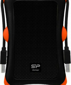 Silicon Power Armor A30 USB 3.0 Εξωτερικός HDD 2TB 2.5" Μαύρο/Πορτοκαλί