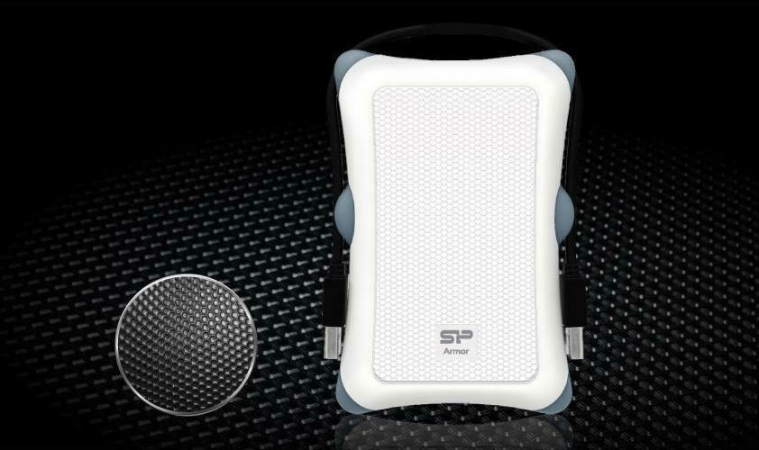Silicon Power Armor A30 USB 3.0 Εξωτερικός HDD 1TB 2.5" Λευκό - Image 6