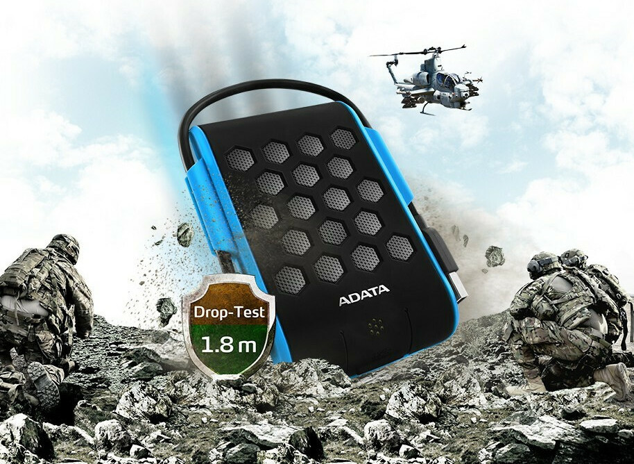 Adata HD720 USB 3.0 Εξωτερικός HDD 2TB 2.5" Μπλε - Image 4