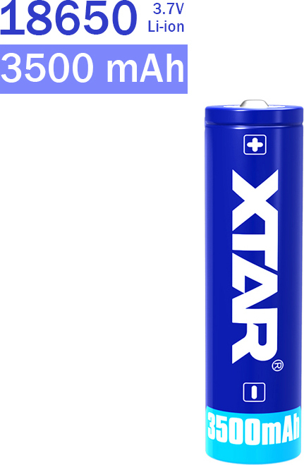 XTAR 18650 3500mAh 3.7V 1τμχ