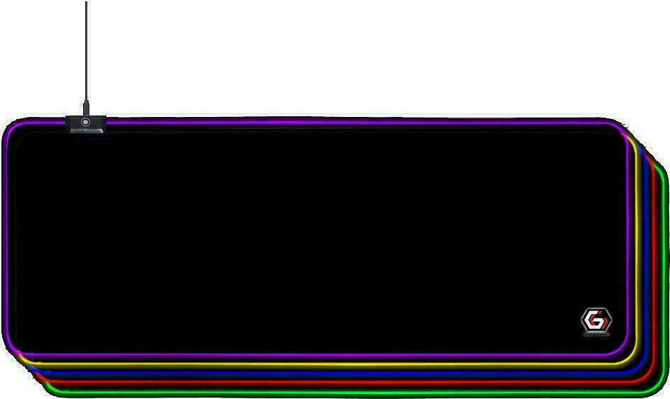 Gembird MP-GAMELED-L XXL 800mm Μαύρο