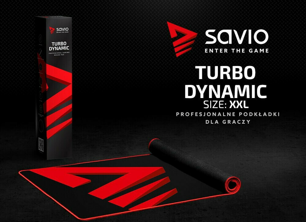 Savio Turbo Dynamic XXL 1000mm Μαύρο/Κόκκινο - Image 6
