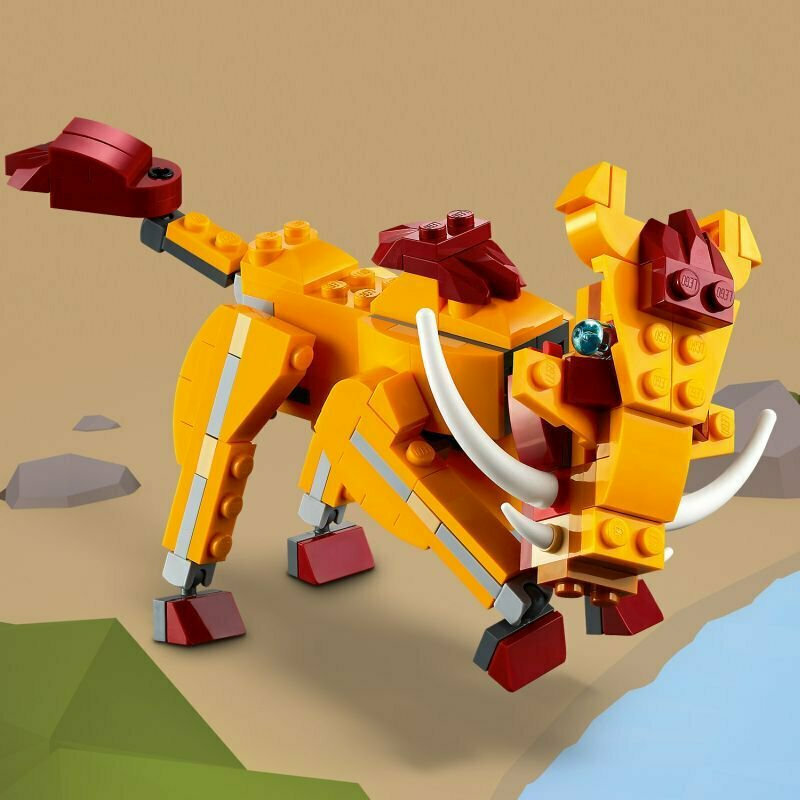 Lego Creator Wild Lion για 7+ Ετών - Image 6