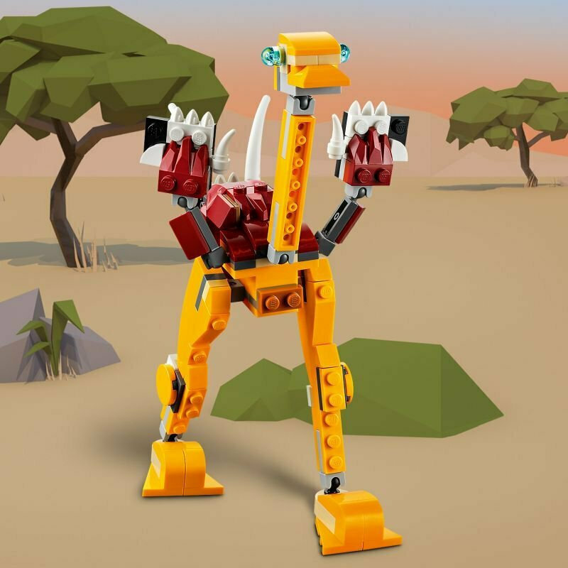 Lego Creator Wild Lion για 7+ Ετών - Image 5