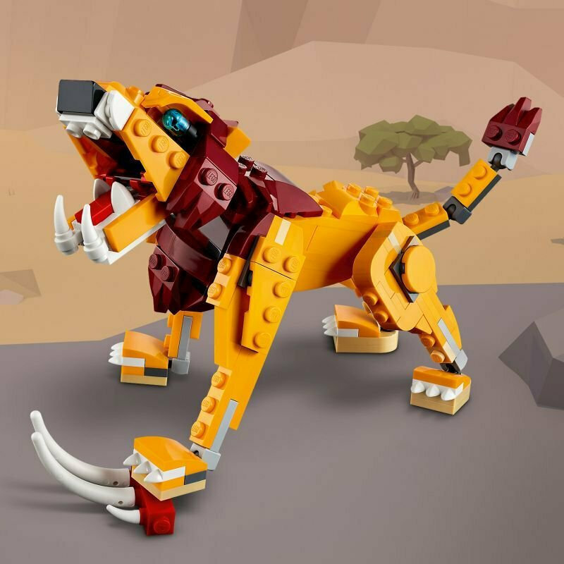 Lego Creator Wild Lion για 7+ Ετών - Image 4