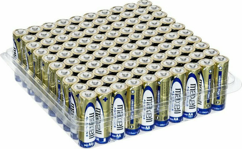 Maxell AA 1.5V 100τμχ LR6-100P - Image 6