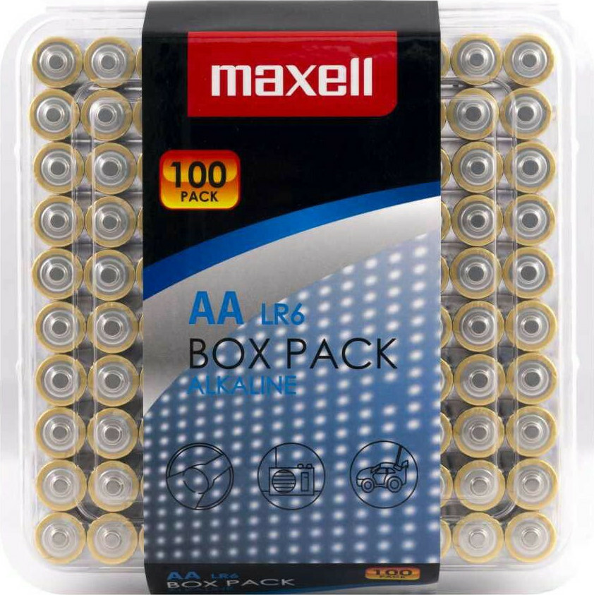 Maxell AA 1.5V 100τμχ LR6-100P