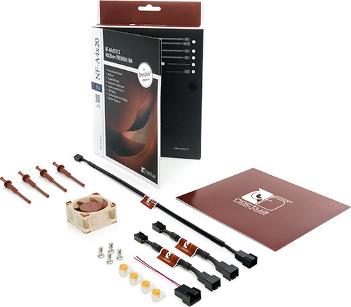 Noctua NF-A4x20 12V Case Fan 40mm με Σύνδεση 3-Pin Καφέ - Image 6