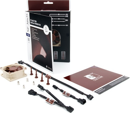 Noctua NF-A6x25 Case Fan 60mm Καφέ - Image 4