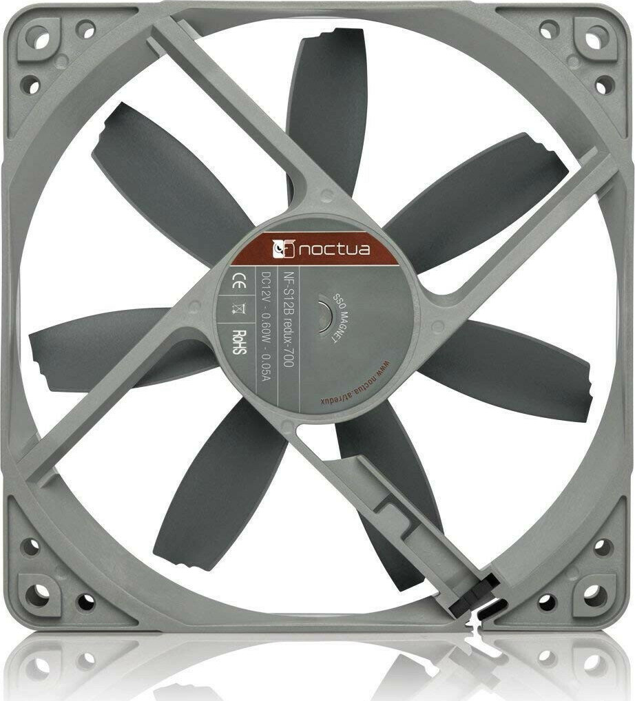 Noctua NF-S12B redux-700 Case Fan 120mm Γκρι - Image 3