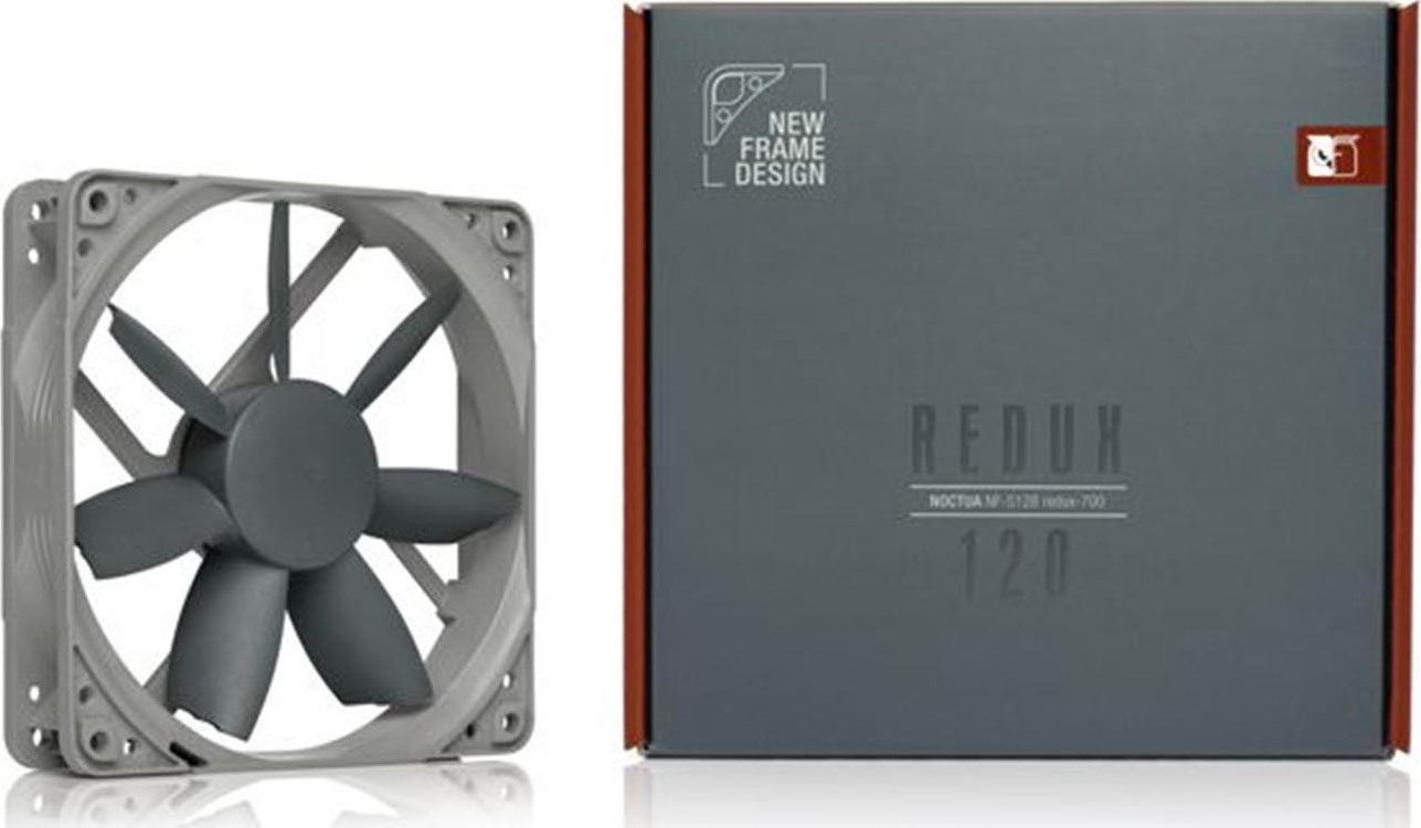 Noctua NF-S12B redux-700 Case Fan 120mm Γκρι - Image 9