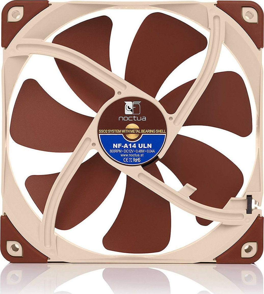 Noctua NF-A14 ULN Case Fan 140mm Καφέ - Image 6