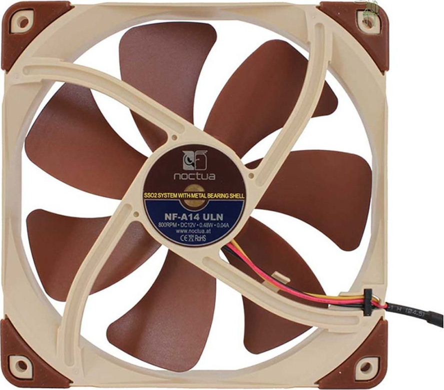 Noctua NF-A14 ULN Case Fan 140mm Καφέ - Image 5