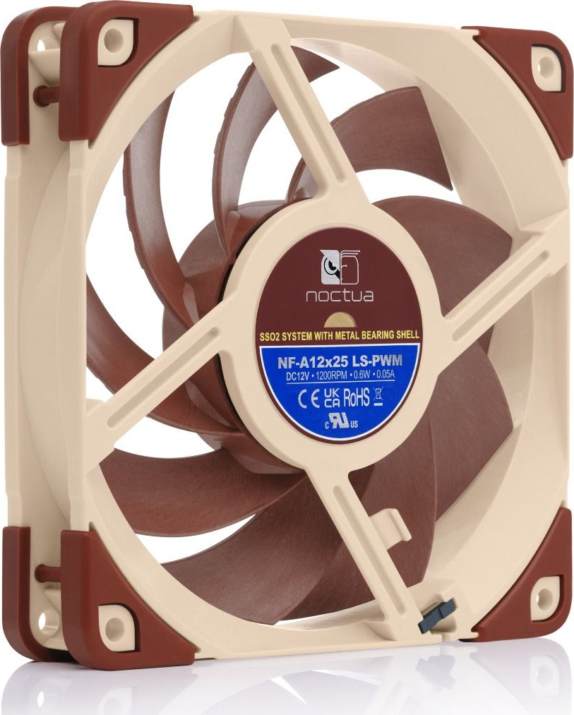 Noctua NF-A12x25 LS Case Fan 120mm Καφέ - Image 2