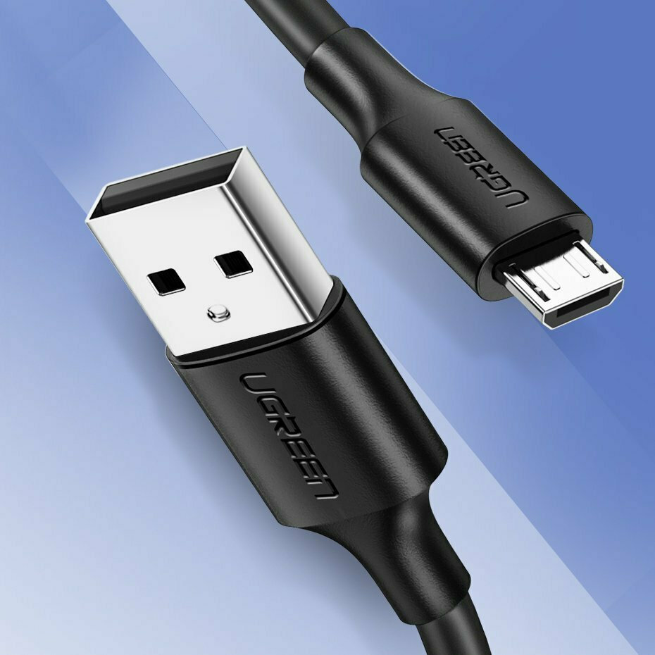 Ugreen US289 Regular USB 2.0 to micro USB Cable Μαύρο 1.5m (60137) - Image 4
