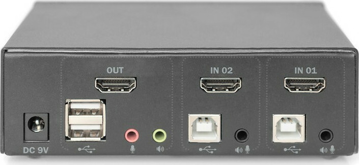 Digitus KVM Switch 2 Port Single Display 4K HDMI - Image 4