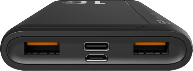 Silicon Power QP15 Power Bank 10000mAh 18W με 2 Θύρες USB-A και Θύρα USB-C Power Delivery / Quick Charge 3.0 Μαύρο - Image 3