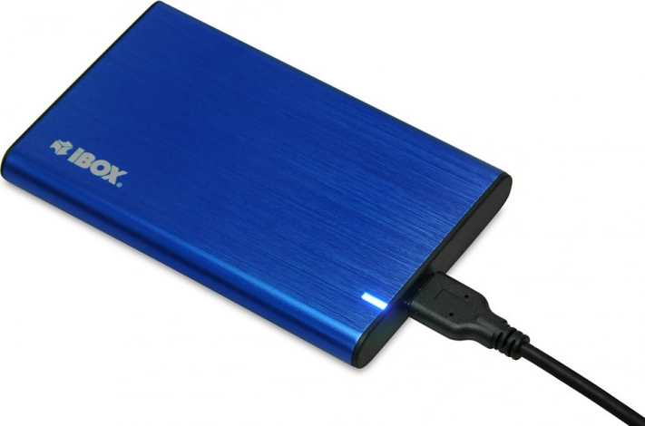iBox HD-05 Θήκη για Σκληρό Δίσκο 2.5" SATA III με σύνδεση USB 3.1 σε Μπλε χρώμα - Image 5
