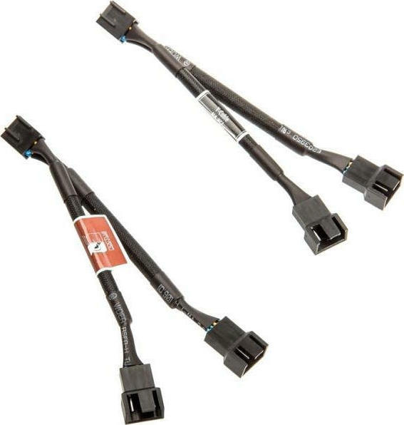 Noctua NA-SYC1 4-Pin pwm - 2x 4-Pin pwm Cable Μαύρο - Image 4