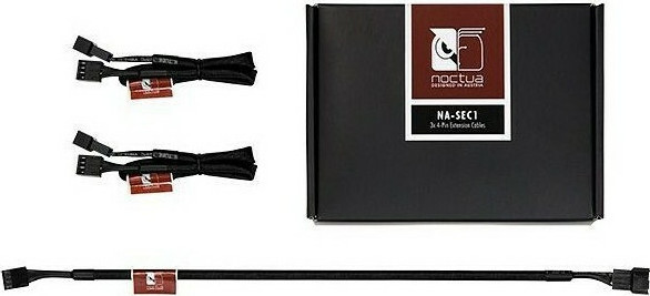 Noctua NA-SYC1 4-Pin pwm - 4-Pin pwm Cable 0.3m Μαύρο - Image 3
