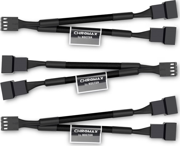 Noctua NA-SYC1 4-Pin pwm - 4-Pin pwm Cable 0.3m Μαύρο - Image 4