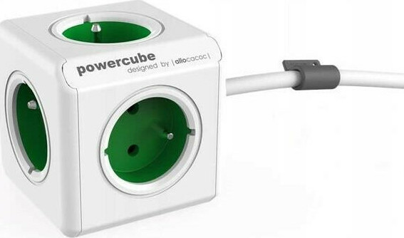 Allocacoc Extended PowerCube 5 Θέσεων με Καλώδιο 1.5m 2300GN/FREXPC - Image 2
