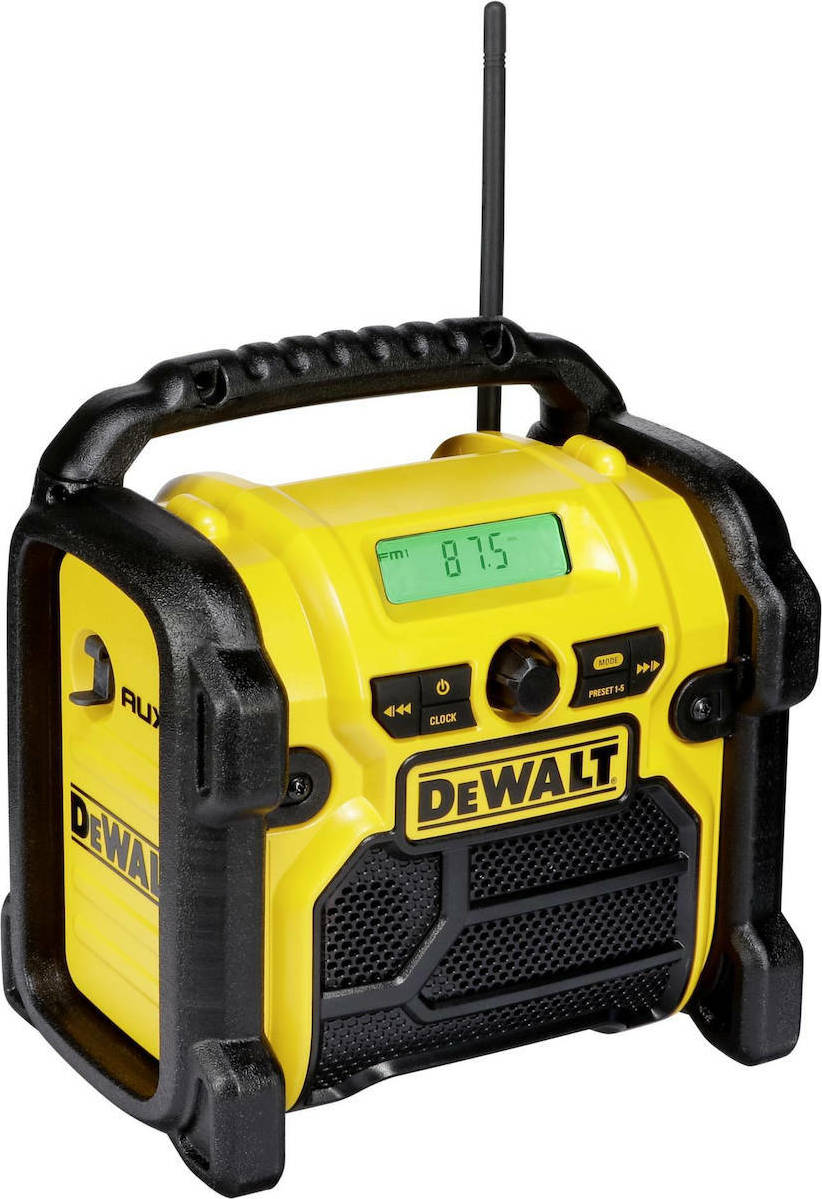 Dewalt DCR019 Φορητό Ραδιόφωνο Επαναφορτιζόμενο Κίτρινο - Image 6