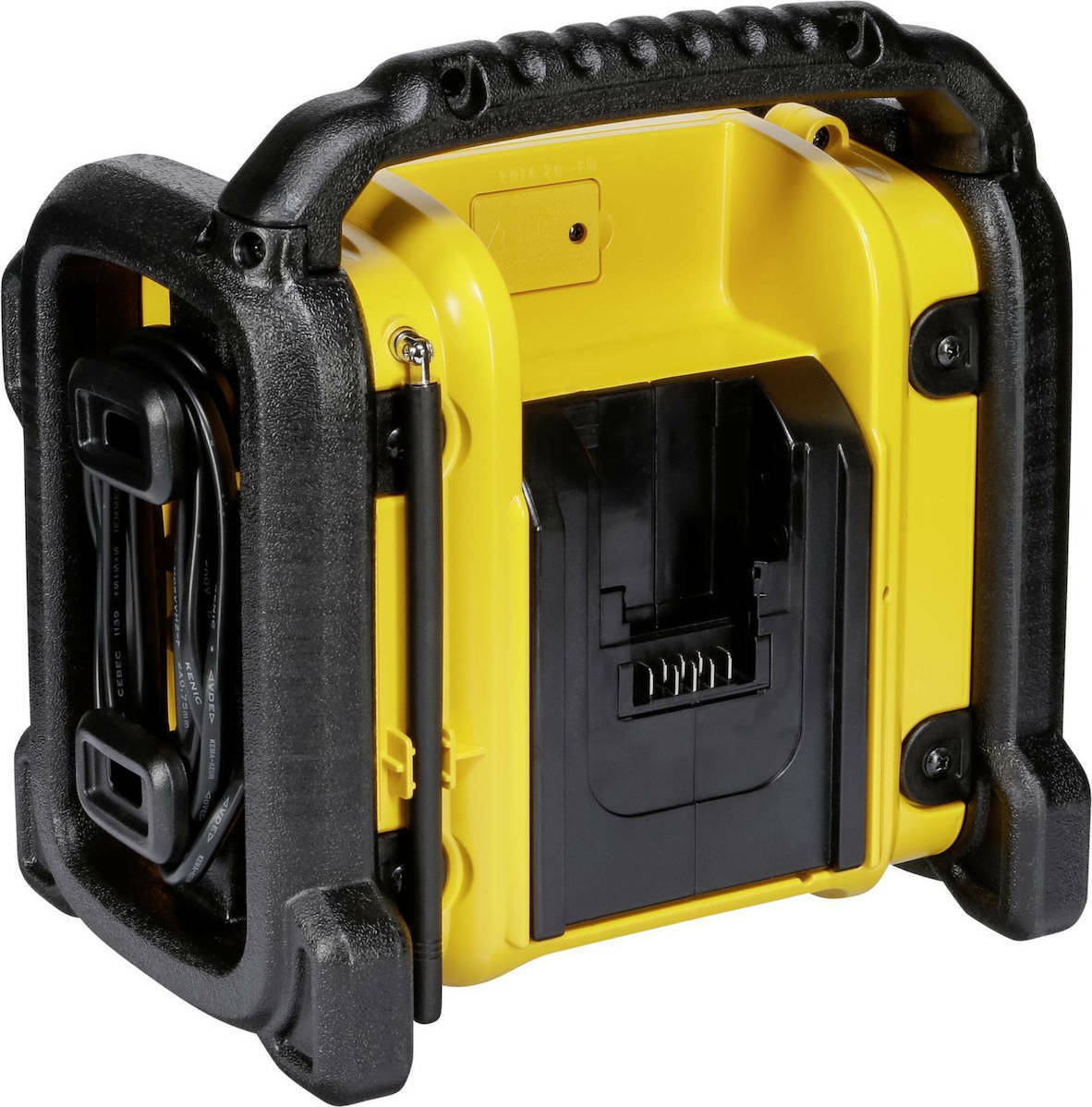 Dewalt DCR019 Φορητό Ραδιόφωνο Επαναφορτιζόμενο Κίτρινο - Image 7