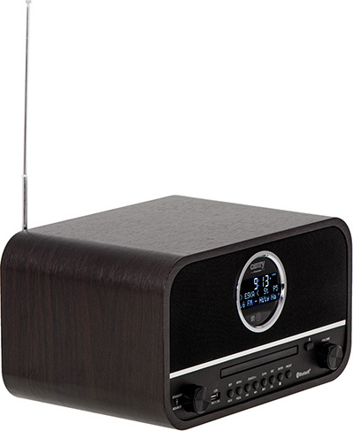 Camry CR1182 Retro Επιτραπέζιο Ραδιόφωνο Ρεύματος DAB+ με Bluetooth και USB Μαύρο - Image 3