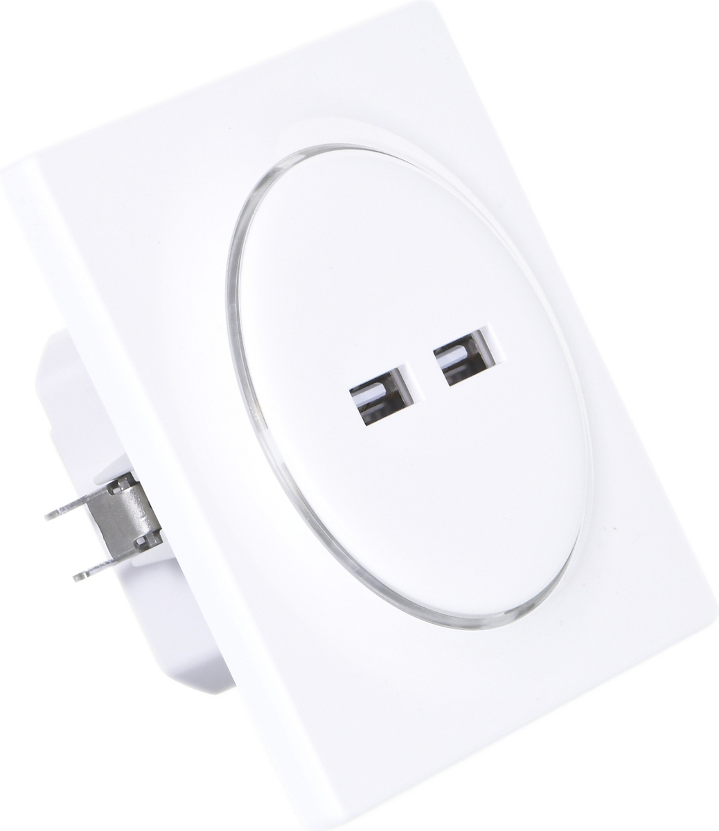 Fibaro Walli N Χωνευτή Πρίζα Ρεύματος με 2 Θύρες USB Λευκή - Image 4