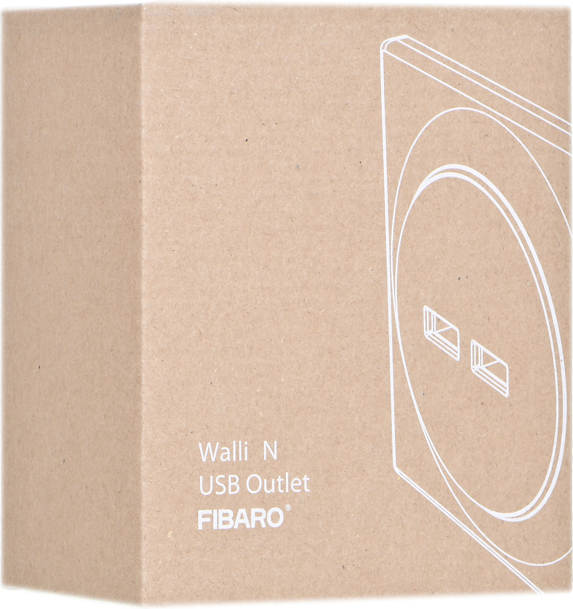 Fibaro Walli N Χωνευτή Πρίζα Ρεύματος με 2 Θύρες USB Λευκή - Image 7