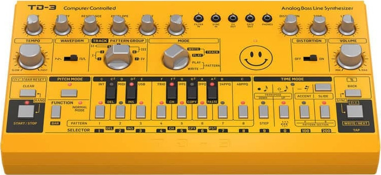 Behringer TD-3 Αναλογικό Synthesizer Yellow - Image 6