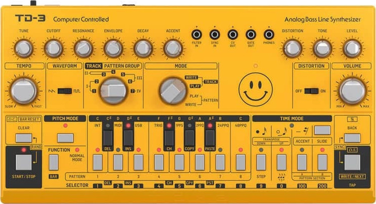Behringer TD-3 Αναλογικό Synthesizer Yellow - Image 8