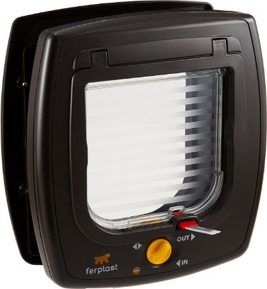 Ferplast Swing 15 Πόρτα Σκύλου 41.2x9.6x48.2 εκ. από Πλαστικό σε Καφέ Χρώμα 41.2 x x 48.2εκ. - Image 5