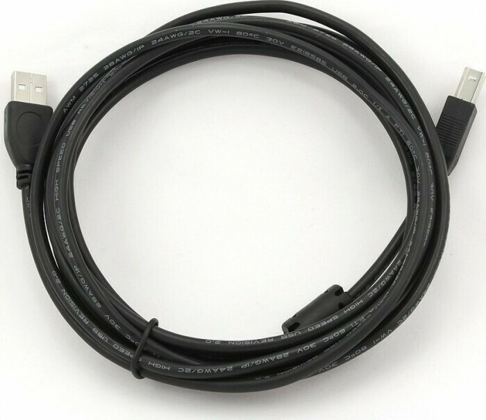 Cablexpert USB 2.0 Cable USB-A male - USB-B male 4.5m (CCP-USB2-AMBM-15) - Image 6