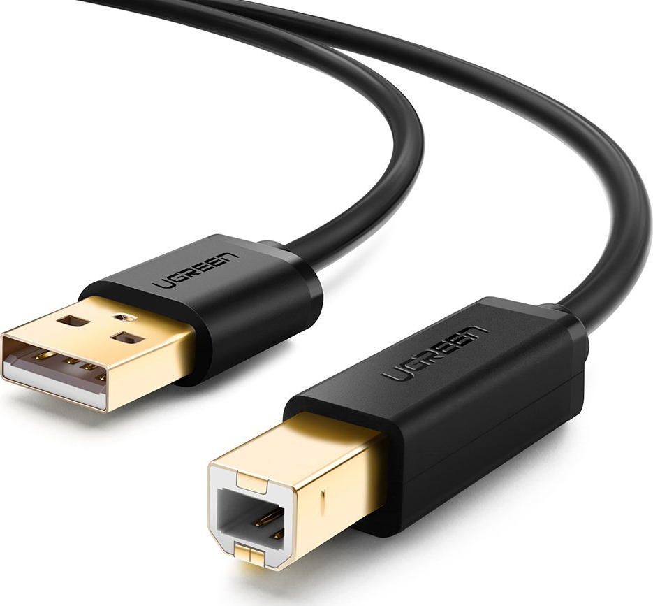 Ugreen USB 2.0 Cable USB-A male - USB-B male Μαύρο 3m 10351 - Image 4