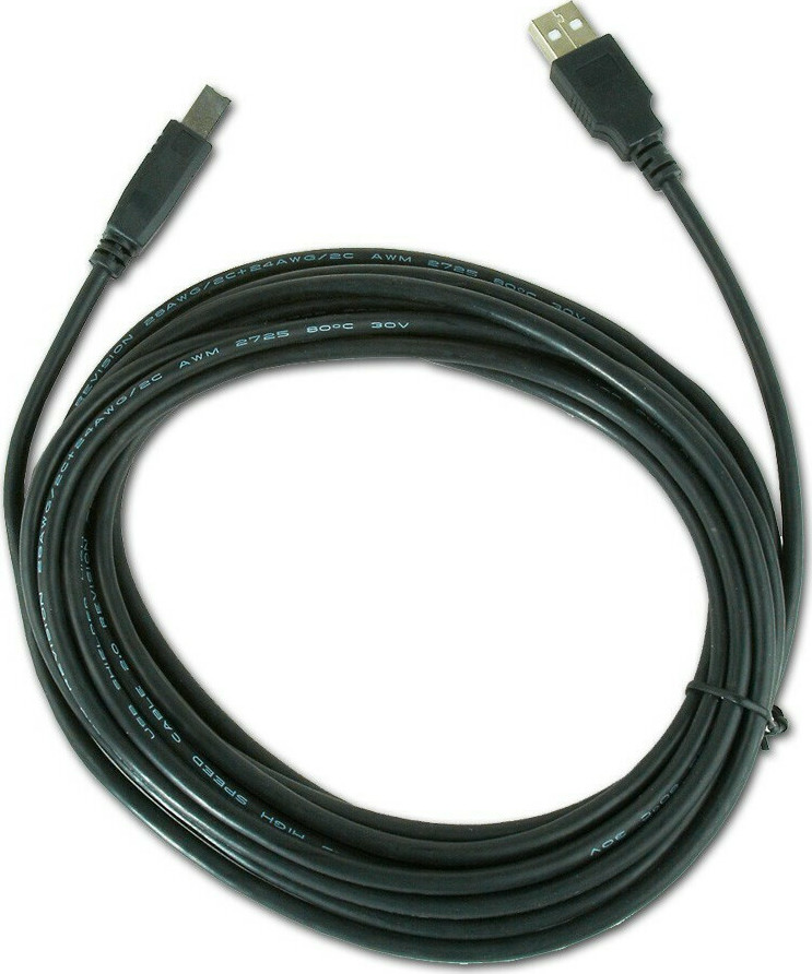 Cablexpert USB 2.0 Cable USB-A male - USB-B male 4.5m (CCP-USB2-AMBM-15) - Image 4