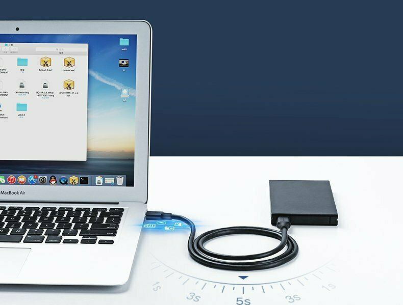 Ugreen USB 2.0 Cable USB-A male - USB-A male Μαύρο 2m (10311) - Image 6