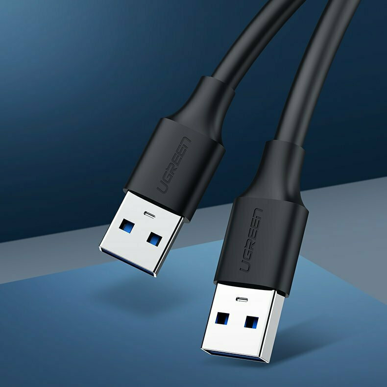 Ugreen USB 2.0 Cable USB-A male - USB-A male Μαύρο 2m (10311) - Image 3