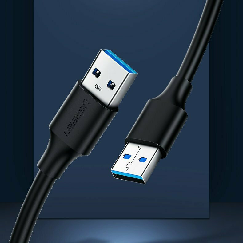 Ugreen USB 2.0 Cable USB-A male - USB-A male Μαύρο 2m (10311) - Image 7