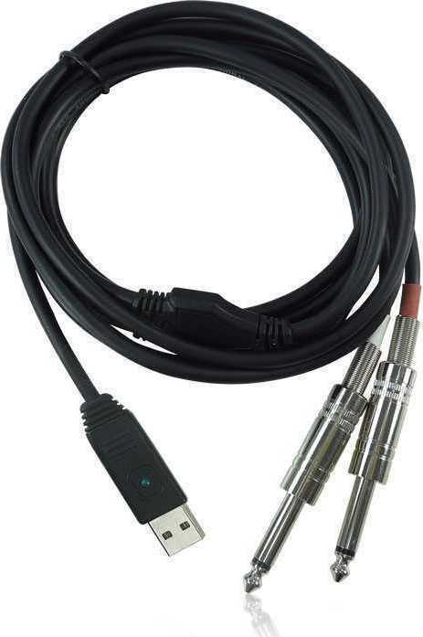 Behringer Καλώδιο Ήχου 6.35mm male - USB-A male 2m Μαύρο (E009975) - Image 4
