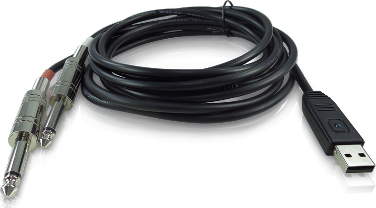 Behringer Καλώδιο Ήχου 6.35mm male - USB-A male 2m Μαύρο (E009975) - Image 3
