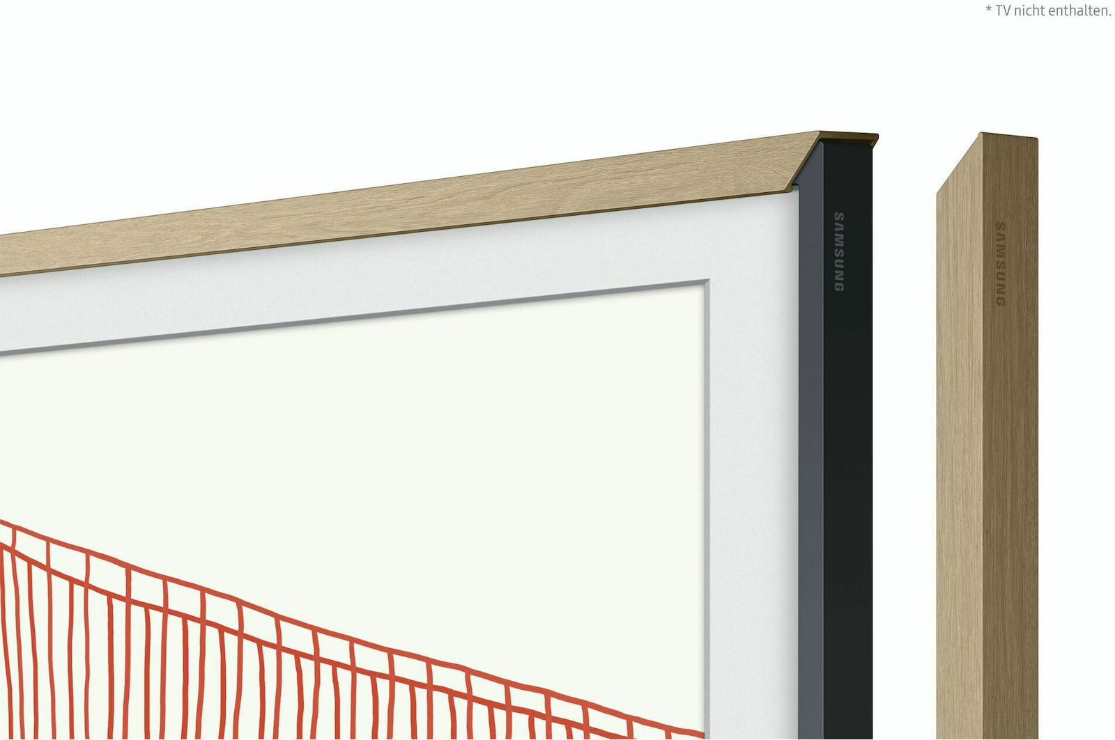 Samsung Frame Modern Teak 55" - Image 2