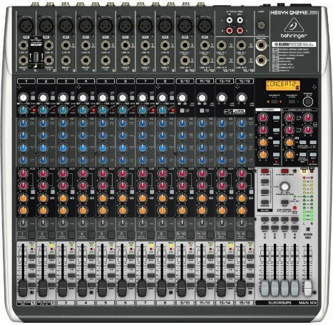 Behringer Xenyx QX2442USB Αναλογική Κονσόλα 24 Καναλιών με Phantom Power & 10 Εισόδους XLR