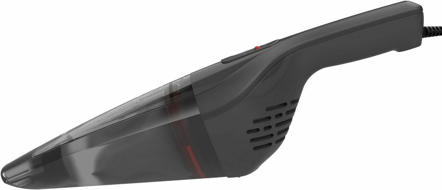 Black & Decker Σκουπάκι Αυτοκινήτου Στερεών με Ισχύ 9W & Καλώδιο Αναπτήρα 12V Grey, Red - Image 6