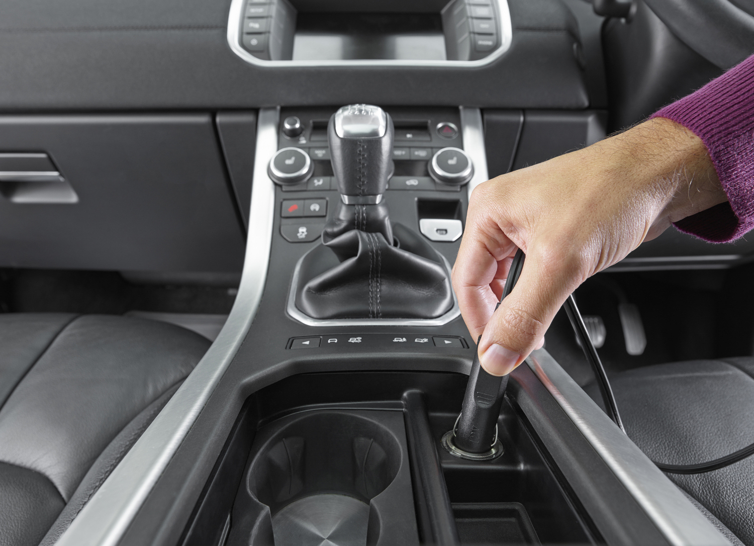 Black & Decker Σκουπάκι Αυτοκινήτου Στερεών με Ισχύ 9W & Καλώδιο Αναπτήρα 12V Grey, Red - Image 5