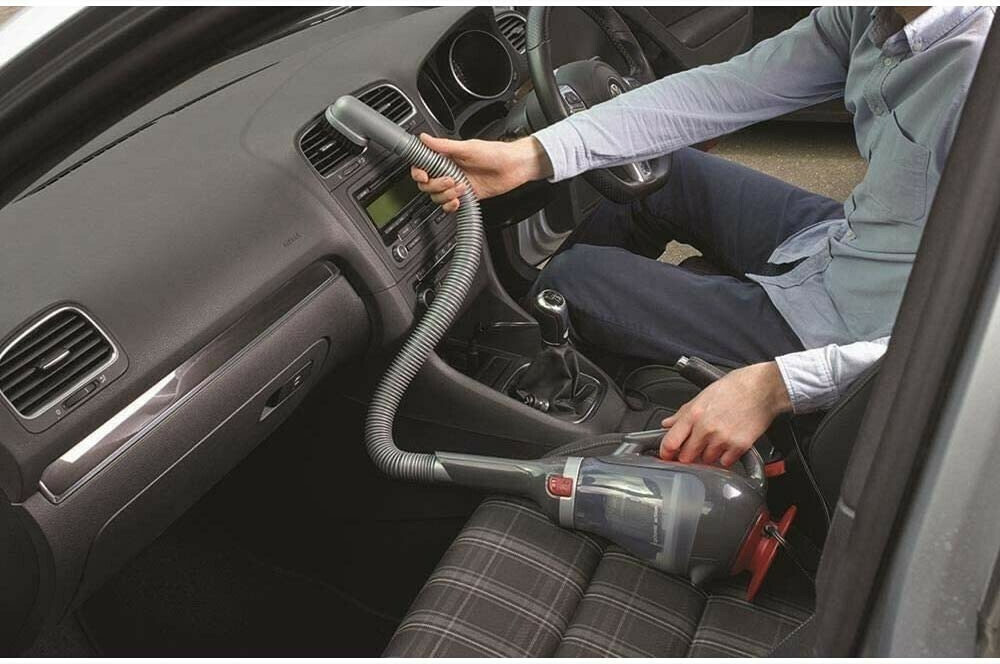 Black & Decker Σκουπάκι Αυτοκινήτου Στερεών με Ισχύ 12W & Καλώδιο Αναπτήρα 12V Gray, Red - Image 10