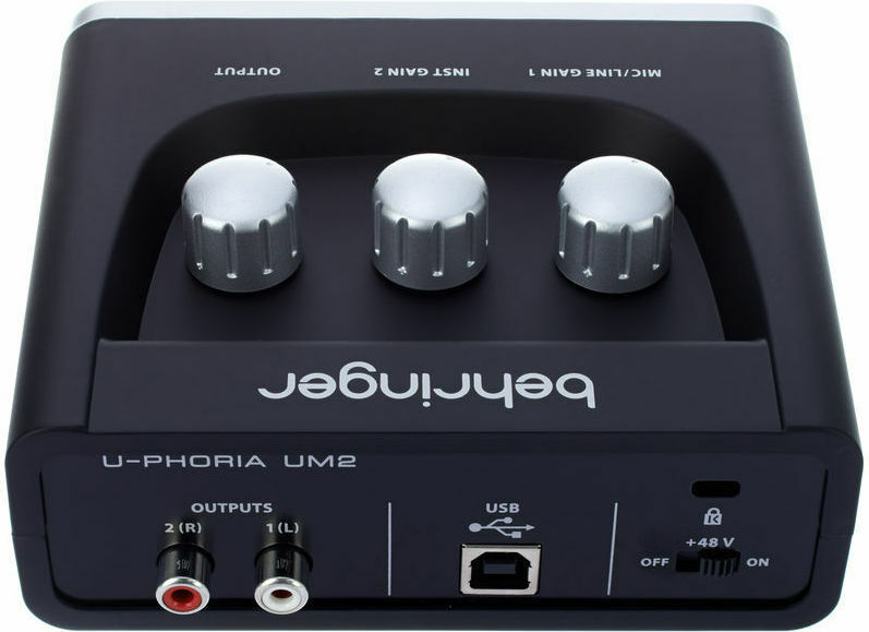 Behringer Εξωτερική Επαγγελματική Κάρτα Ήχου U-PHORIA UM2 Συνδεσιμότητα USB - Image 11