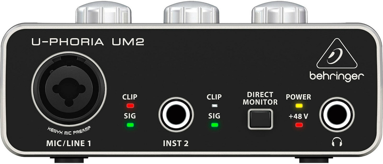 Behringer Εξωτερική Επαγγελματική Κάρτα Ήχου U-PHORIA UM2 Συνδεσιμότητα USB - Image 9