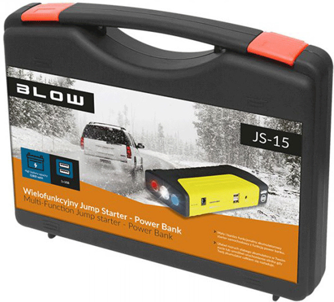 Blow JS-15 Φορητός Εκκινητής Μπαταρίας 12800mAh 12V - Image 5
